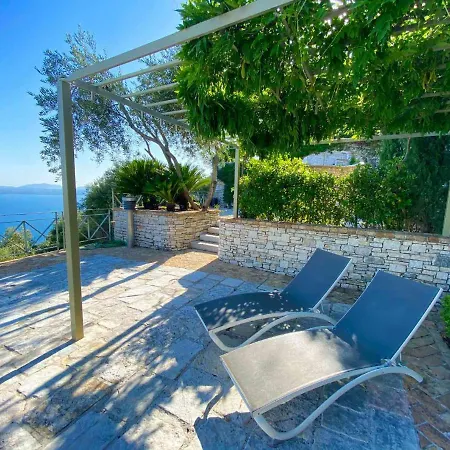 Villa Paleopetres Marnie - Private Pool - Sea Views - Nissaki - North East Coast - Niszáki