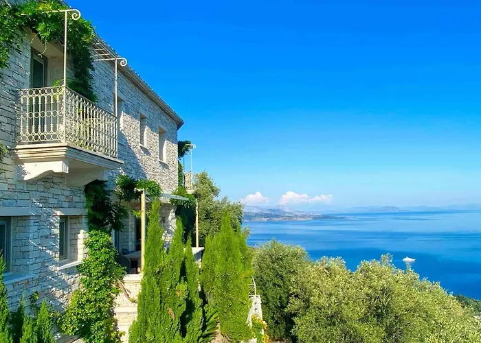 ヴィラ Paleopetres Marnie - Private Pool - Sea Views - Nissaki - North East Coast - *