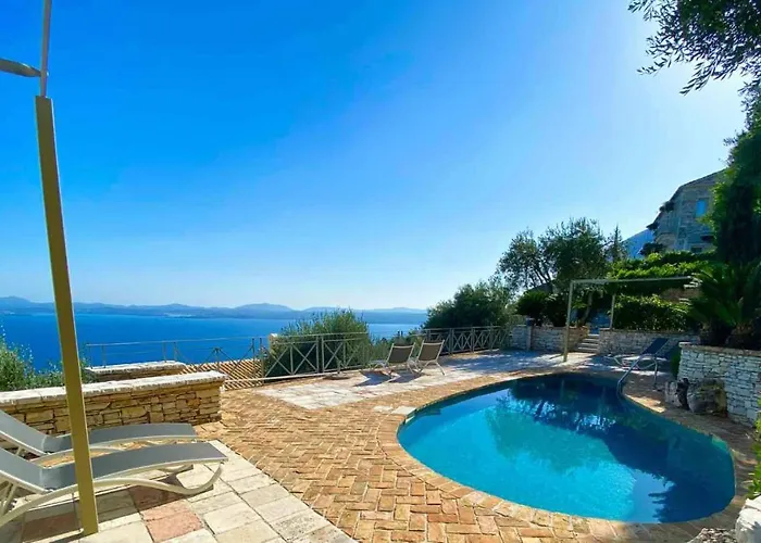 Paleopetres Marnie - Private Pool - Sea Views - Nissaki - North East Coast - * ニサキオン