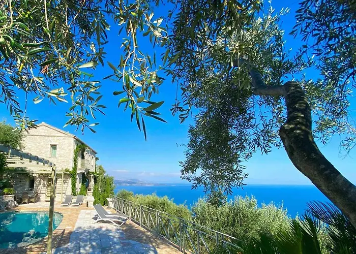 Paleopetres Marnie - Private Pool - Sea Views - Nissaki - North East Coast - Villa
