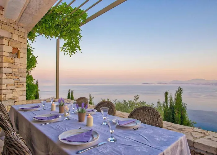 Paleopetres Marnie - Private Pool - Sea Views - Nissaki - North East Coast - 别墅