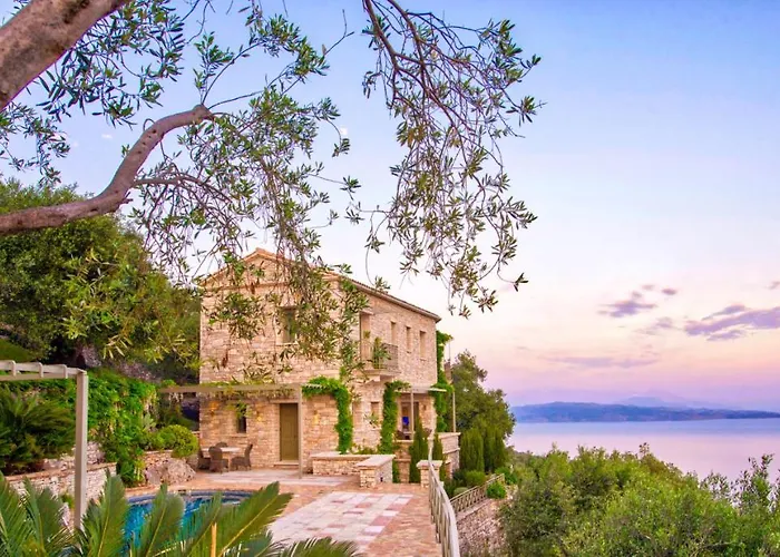 ヴィラ Paleopetres Marnie - Private Pool - Sea Views - Nissaki - North East Coast - *